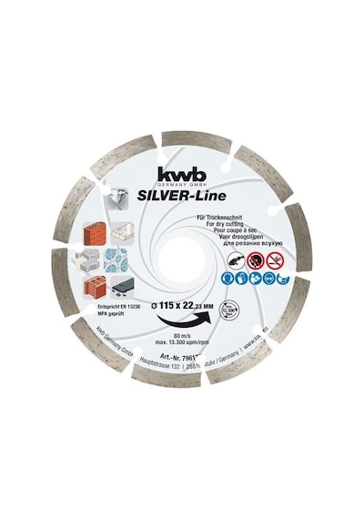Kwb Elmas Kesici Disk 115x22,33mm 49796170