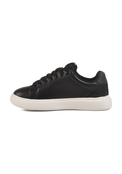 United Colors Of Benetton Siyah Hafif Kadın Sneaker Bnı-11567 Z Siyah-Beyaz