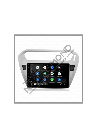 Özer Elektronik Peugeot 301 Grı 2012-2023 6 Gb Ram 128 Gb Hafıza Androıd Multımedıa Teyp 10 İnç