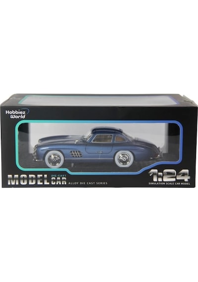 Hobbiez World Mercedes Benz 300 Sl 1954 Mavi 1/24 Model Araba