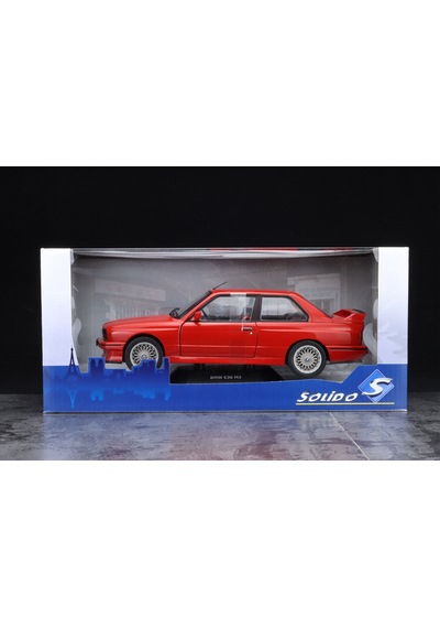 1:18 Ölçek Solido 1986 Bmw E30 M3 Sport Evo Diecast Metal Minyatür Model Araba 25cm