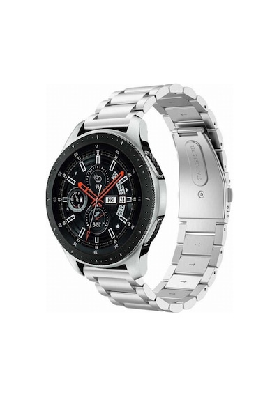 Samsung Galaxy Uyumlu Watch Gear S3 (46 Mm) Paslanmaz Metal Kordon (478639624)