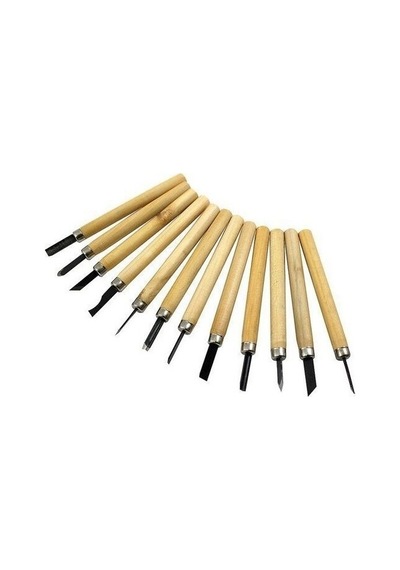 10 Parça Ahşap Oyma Hobi Heykel Oyma Seti Ağaç Oyma Set Oyma Kalem Set Hobi Oyma Bıçakları