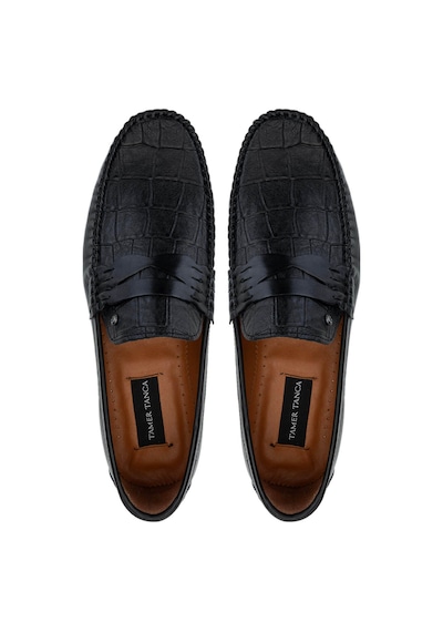 Tamer Tanca Erkek Hakiki Deri Siyah Kroko Loafer Ayakkabı 478 B1100 Erk Ayk Sk24-25 Sıyah Kroko Siyah Kroko Tamer Tanca Erkek Hakiki Deri Siyah Kroko Loafer Ayakkabı 478 B1100 Erk Ayk Sk24-25 Sıyah Kroko Siyah Kroko