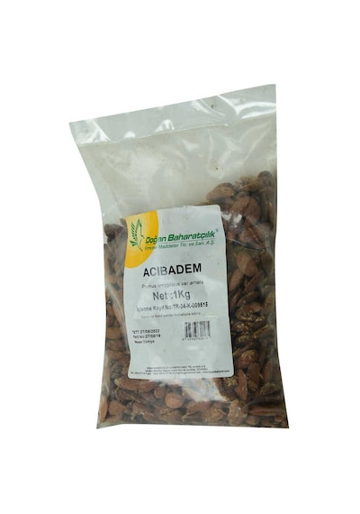 Acı Badem Çiğ Doğal 1000 Gr Paket Diğer