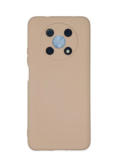 Huawei Nova Y90 Uyumlu Kılıf Nano İçi Kadife Silikon - Pudra