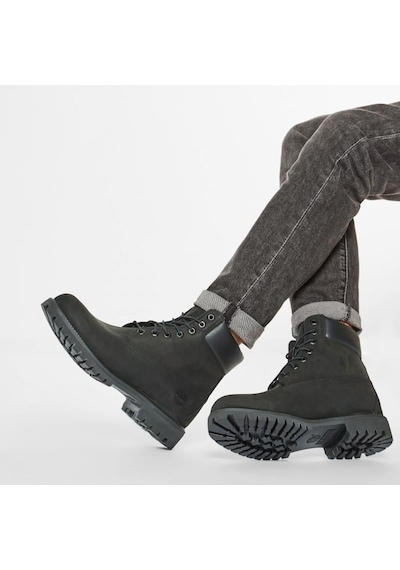 Timberland 6 Inch Premium Erkek Bot - TB010073 Siyah
