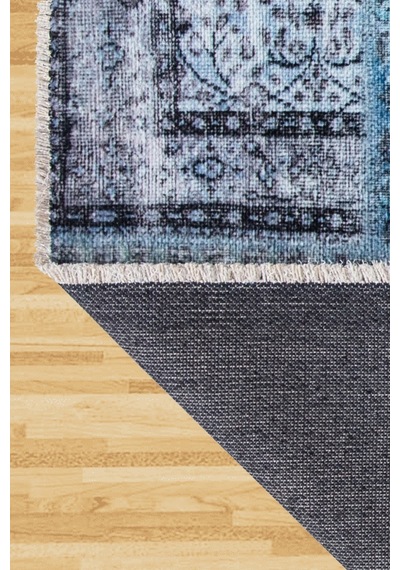 Kilimista Efes 2305 Kolay Temizlenen Dekoratif Yıkanılabilir Balkon Salon Halısı Mutfak Halısı Kilim Yolluk Çok Renkli