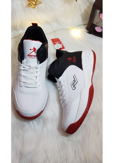 Jump 27986 Erkek Basketbol Ayakkabı Ckr00570 Beyaz Siyah