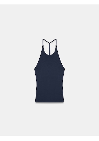 Dilvin 21051 Halter Yaka Askılı Top-k.lacivert