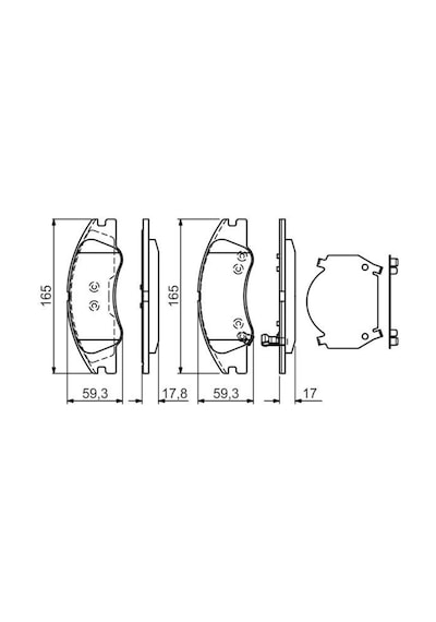 Kia Cerato 1.6 2004-2009 Bosch Ön Balata