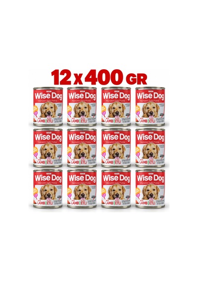 Wise Dog Etli Yetişkin Köpek Konserve Maması 400 Gr X 12 Adet