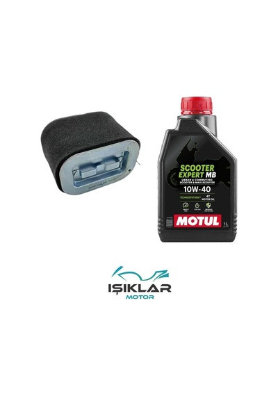 Tvs N Torq Motul Yağ Ve Hava Filtre Bakım Seti Bs0040