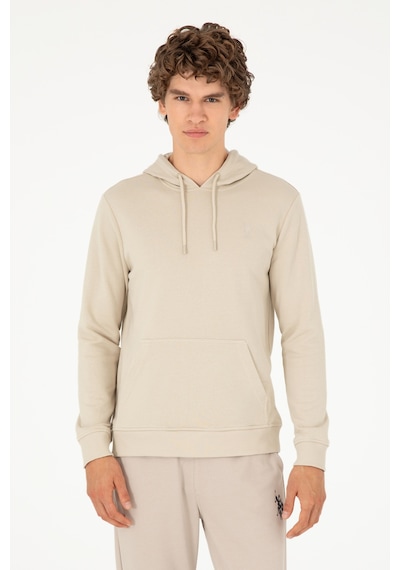U.s. Polo Assn. Erkek Taş Sweatshirt 50295167-vr049 Taş