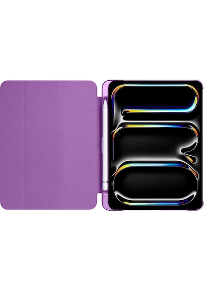Apple Uyumlu iPad Pro 12.9 3./4./5./6. Nesil M2 Kılıf Flip Cover Kalem Bölmeli Pc Case 2018-2023