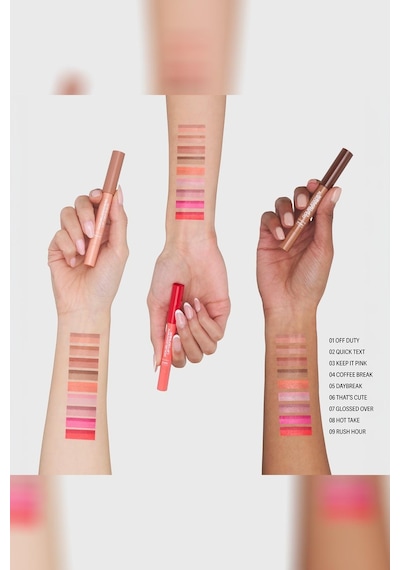 Sacheu Doubledown Lip Definer 2'si 1 Arada Dudak Kalemi Ve Balm 07 Glossed Over 1.3gr
