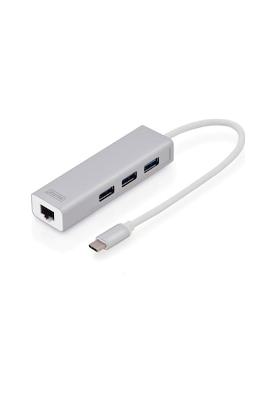 Digitus Da-70255 Usb Type-C To Usb3.0 X 3 - Rj45