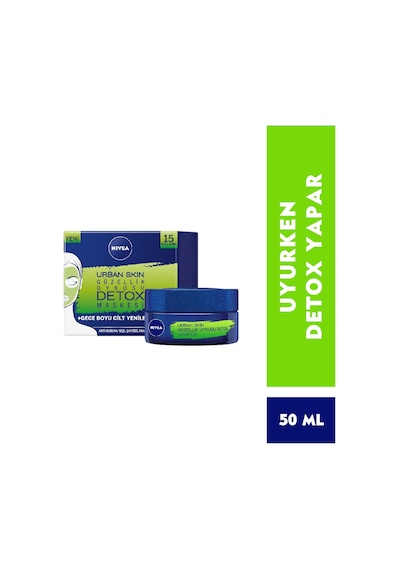 Nivea Urban Skın Güzellik Uykusu Gece Maskesi 50 Ml Delist