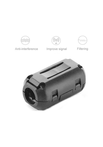 9mm Ferrit Halka Filtre Kablo Gürültü Bastırıcı Azaltıcı Yüzük Bead Rfı Emı Girişim Engelleyici Besl