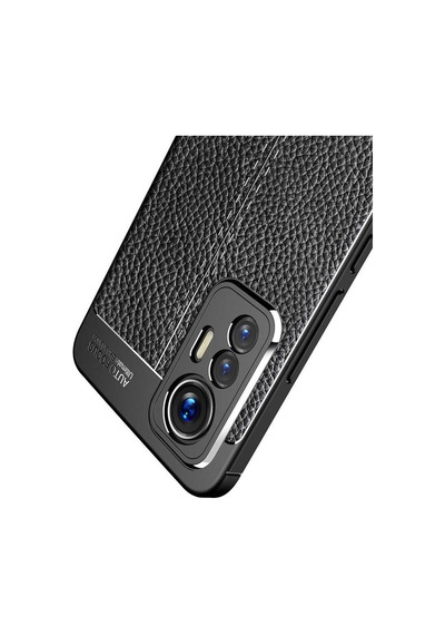 Xiaomi Mi 12 Lite Kılıf Deri Tarzı Niss Silikon Case Kapak