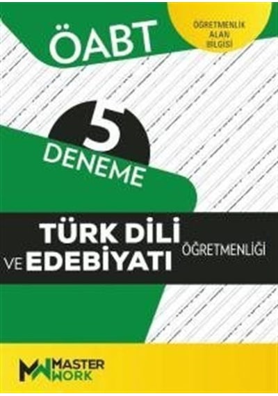 ÖABT Türk Dili ve Edebiyatı Öğretmenliği 0 -5 Deneme- Masterwork