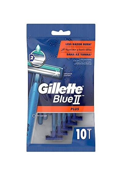Gillette Blue2 Kullan At Erkek Tıraş Bıçağı 10'lu Sku: Smg8690010398635