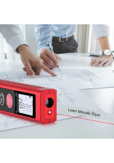 Wellhise W-40 40 Metre Lazer Metre Mesafe Ölçer