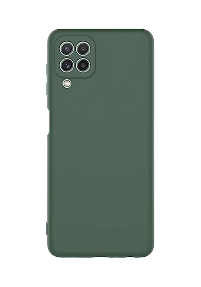 Zore Galaxy A22 4g Kılıf Nvth Mara Lansman Kapak - Koyu Yeşil