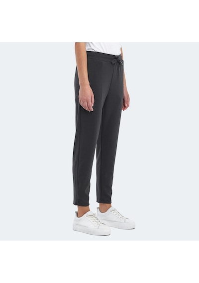 Slazenger VELAR I Kadın Cepli Koyu Gri Eşofman Altı