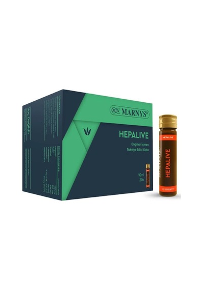 Marnys Hepalive Enginar 10  ML 20 Ampul