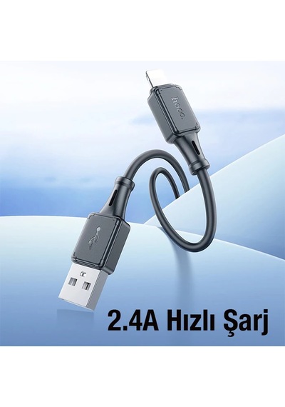 Hoco X101 Usb To iPhone Uyumlu Lightning 2.4a Hızlı Şarj Ve Data Kablosu- 5775