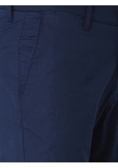 Kip Gece Mavisi Düz Dokuma Slim Fit Casual Pamuk Karışımlı Pantolon 4250092 Gece Mavisi