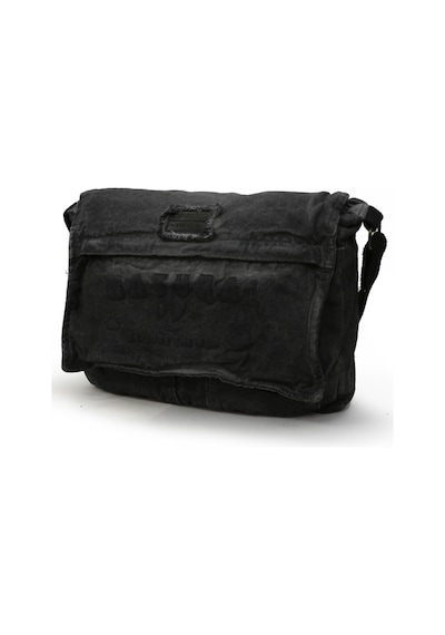 Cappadocia Vintage 4028 Gri Salaş Omuz Çantası Pamuk Kanvas Postacı 15.6 Laptop Okul Seyahat Günlük Vintage Retro Kahverengi