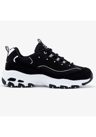 Skechers Siyah Kadın D'lıtes Spor Ayakkabı 13148-bkw Siyah