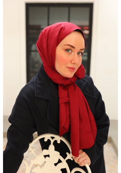 Silk Home Deluxe Şal 40005-20 Bordo