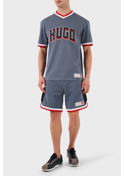 Hugo Erkek T Shirt 50510173 462 Mavi Mavi