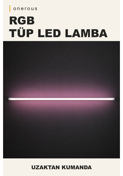 Onerous Rgb Led Işık, Uzaktan Kumandalı Onr-771825920 Çok Renkli