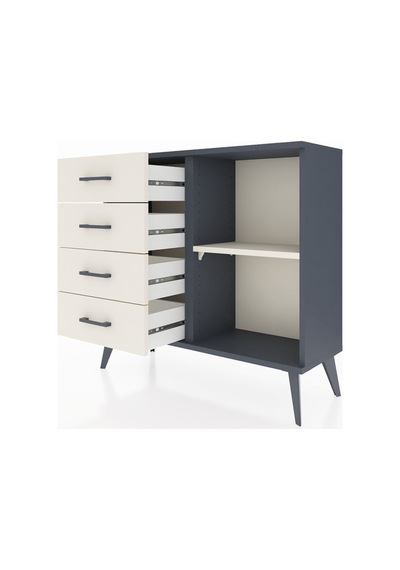 Arges Şifonyer Tek Raflı 4 Çekmeceli 88x30x80 Antrasit-aytaşı Aytaşı Arges Şifonyer Tek Raflı 4 Çekmeceli 88x30x80 Antrasit-aytaşı Aytaşı