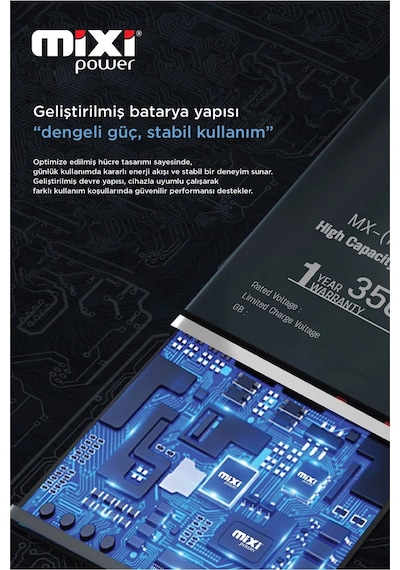 Samsung Galaxy T500 T505 T507 Uyumlu Tam Kapasite Batarya Tr Garantili
