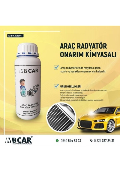 Mb Car Radyatör Sızıntı Onarıcı 0.5 L