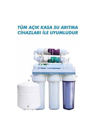 Açık Kasa Su Arıtma Cihazları İle Uyumlu 5'li Filltre Seti Çk