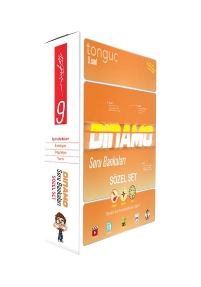 Tonguç 9.Sınıf Sözel Dinamo Soru Seti 3 Kitap