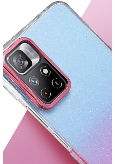 Newface Xiaomi Redmi Note 11 Pro Glossy Kapak - Çöl Titanyum Çöl Titanyum