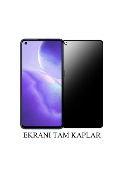 Oppo Reno 6 Lite Ekran Koruyucu Mat Seramik Esnek Tam Kaplayan Cam Nano