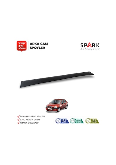 Dacia Logan Mcv 2005-2012 Yıl Aralığı Uyumlu Arka Cam Spoyler