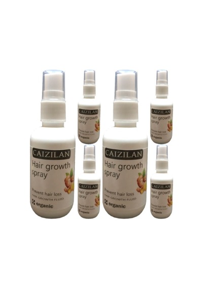 Caizilan Hair Growth Spray 6 Adet Zencefil Özlü Saça Boyut Spreyi 50 Ml