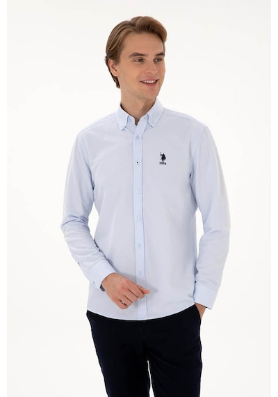 U.s. Polo Assn. Goxreg025k Açık Mavi Erkek Gömlek 2225434 Açik Mavi