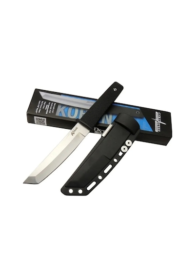 Cold Steel Aus 8a Kobun Tanto Outdoor / Av Bıçağı 25cm - Kılıflı, Kutulu, Siyah Plastik Sap Diğer
