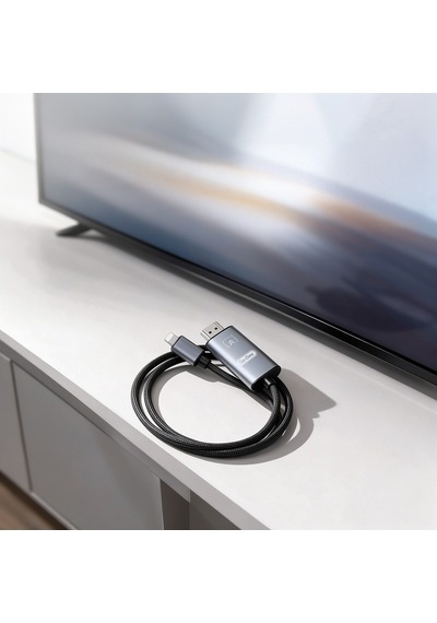 Go Des Gd-hm812s Hdtv Lightning To Hdmı Ses Ve Video Adaptörü Gri