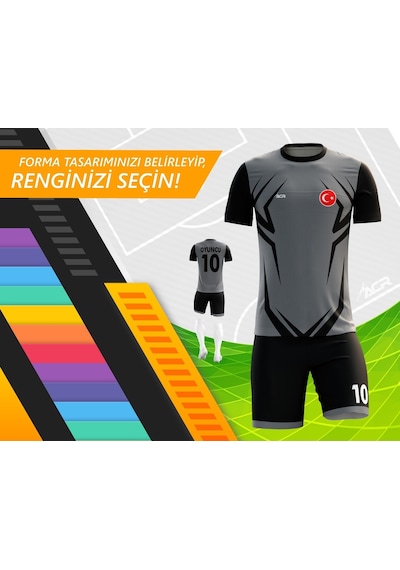 Acr Giyim Kişiye Özel Futbol Forması - Dizayn : Taç